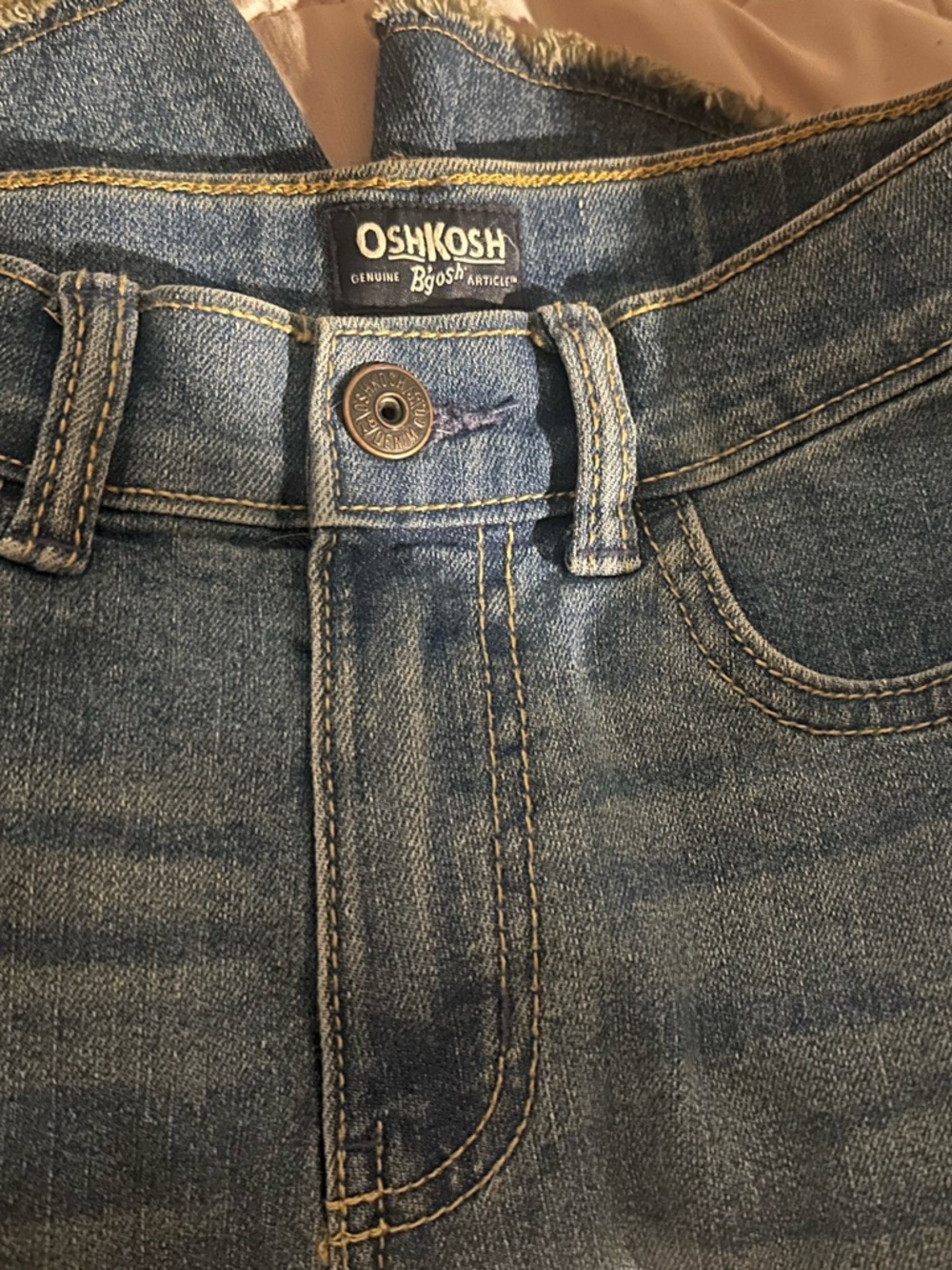 OshKosh B'gosh Men's Slim Straight Medium Blue Denim Jeans